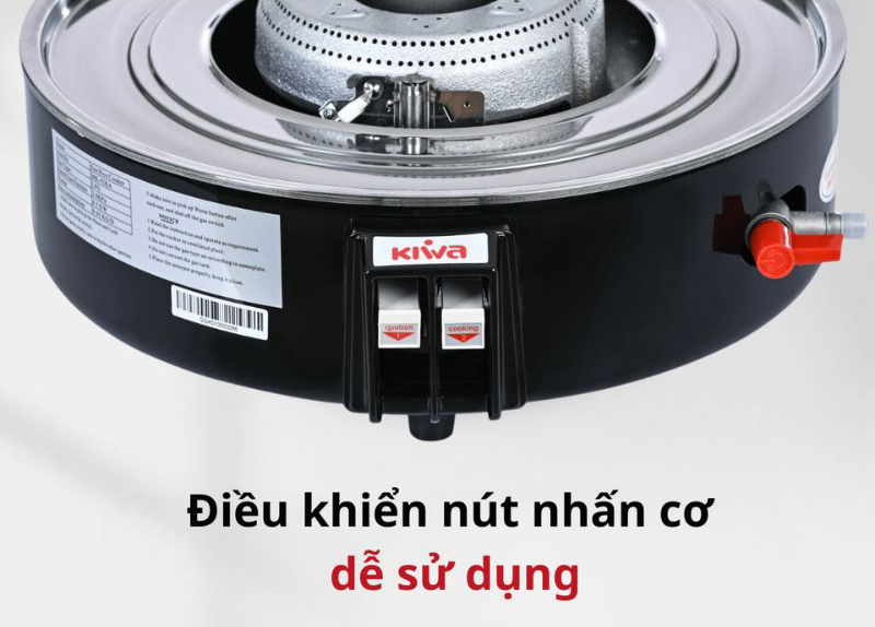 Nồi cơm gas Kiwa MK-92RA - Hàng chính hãng