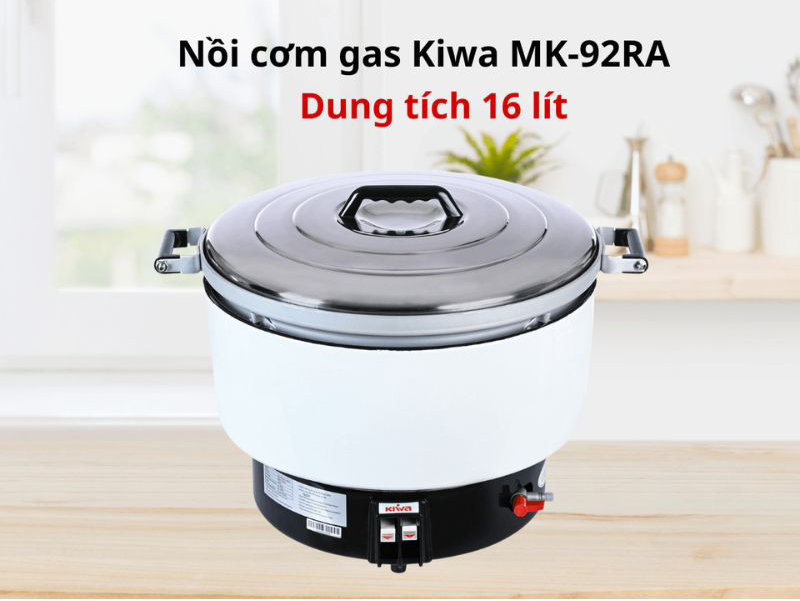 Nồi cơm gas Kiwa MK-92RA - Hàng chính hãng