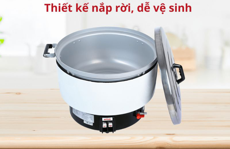 Nồi cơm gas Kiwa MK-92RA - Hàng chính hãng