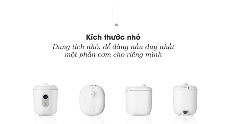 Nồi cơm điện mini Cuckoo CR-0255MW - Hàng chính hãng