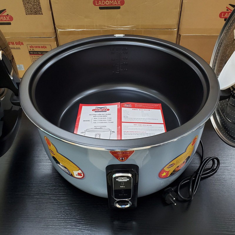 Nồi cơm điện Ladomax HA-7136 (3.6 Lít) - Hàng chính hãng