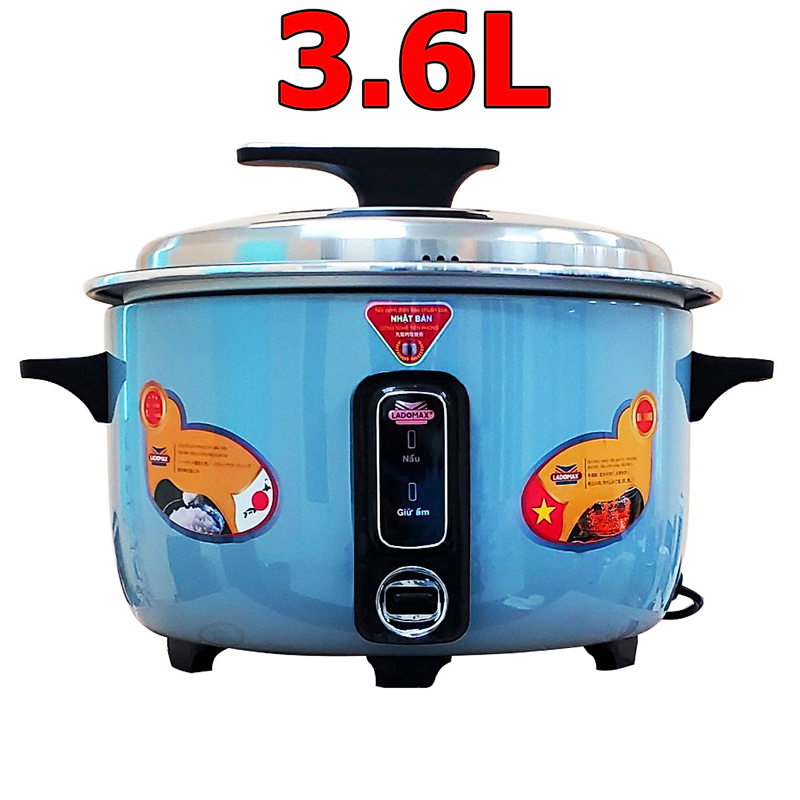 Nồi cơm điện Ladomax HA-7136 (3.6 Lít) - Hàng chính hãng