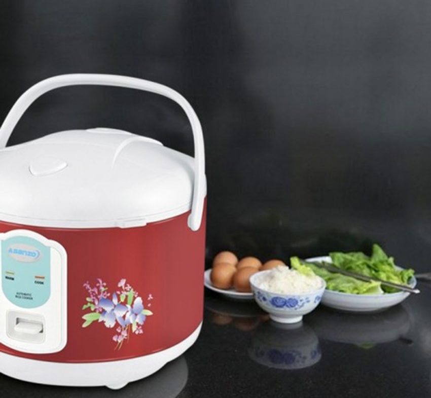 Nồi cơm quai xách, nắp gài Asanzo RC-18QS - Hàng chính hãng
