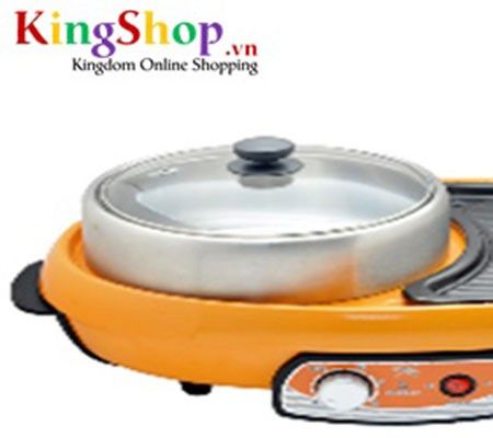 Bếp lẩu nướng Homemax HMNL-JQH-100/40 - Thương hiệu Mã Lai - Hàng chính hãng