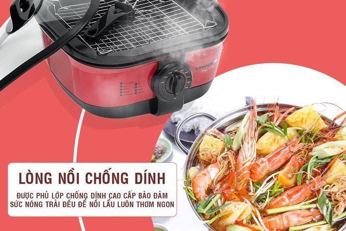 Nồi đa năng Tiross TS902 - Hàng chính hãng