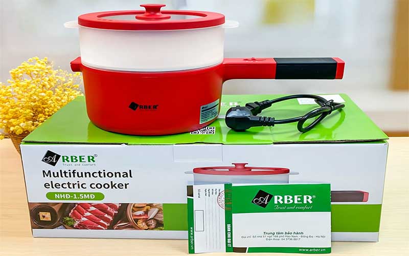 Nồi điện đa năng Arber NHD1.5MD - Hàng chính hãng