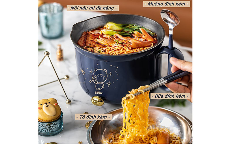 Nồi điện đa năng Bear DRG-E12A1 - Hàng chính hãng