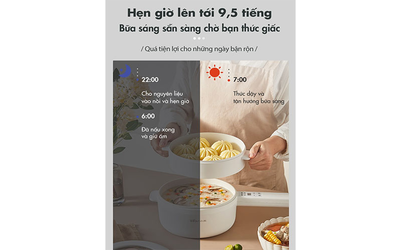 Nồi điện đa năng Bear DRG-P16K5 - Hàng chính hãng