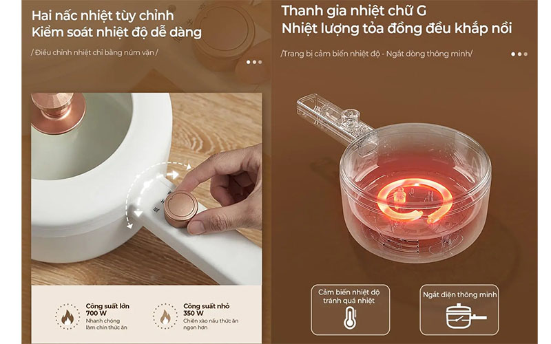 Nồi điện đa năng Bear DRG-P16M2 - Hàng chính hãng