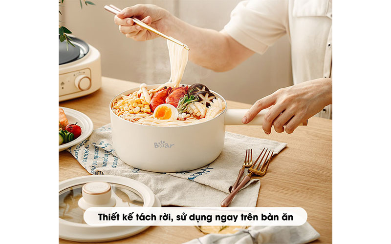 Nồi điện đa năng Bear SB-NL25L - Hàng chính hãng