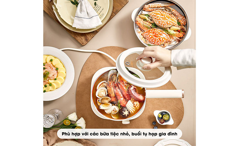 Nồi điện đa năng Bear SB-NL25L - Hàng chính hãng