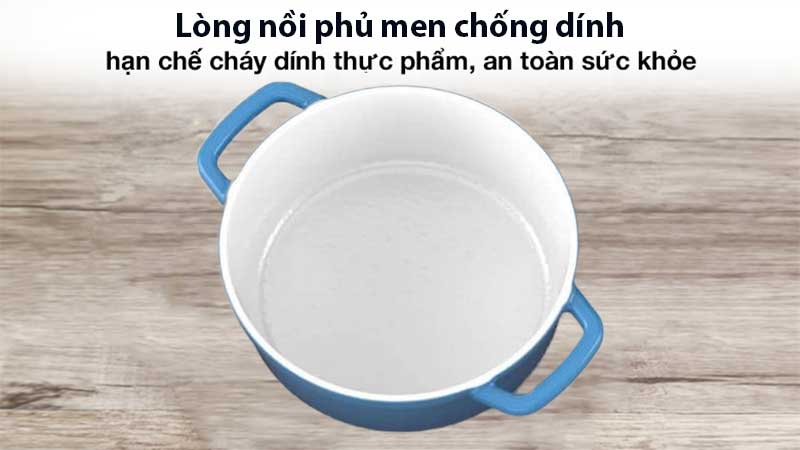 Nồi gang đúc tráng men Arber NG22MX - Hàng chính hãng