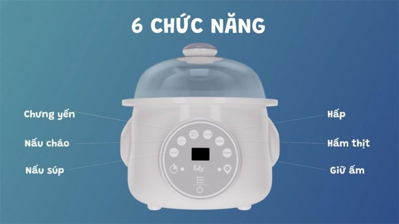 Nồi hầm cách thuỷ 2 tầng STEW 2 Fatzbaby FB9110ZT - Hàng chính hãng