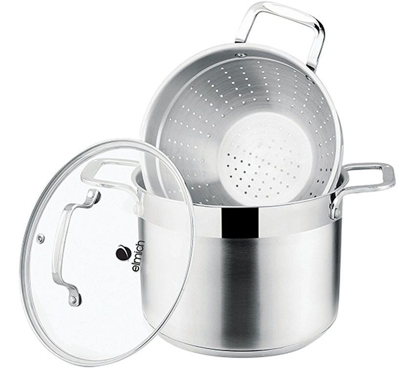 Nồi hấp Inox 304 Elmich EL3361 - Hàng chính hãng