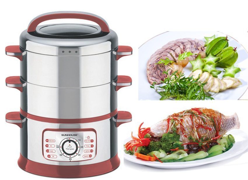 Nồi hấp đa năng Sunhouse SHD-4402 - Hàng chính hãng