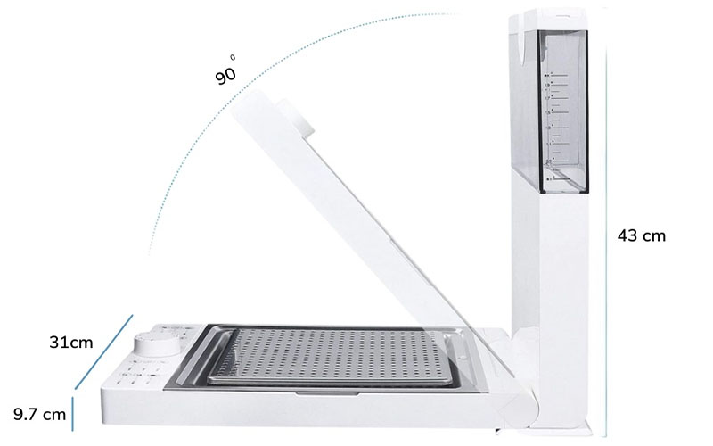 Nồi hấp điện 3 tầng Yunikly S101A - Hàng chính hãng