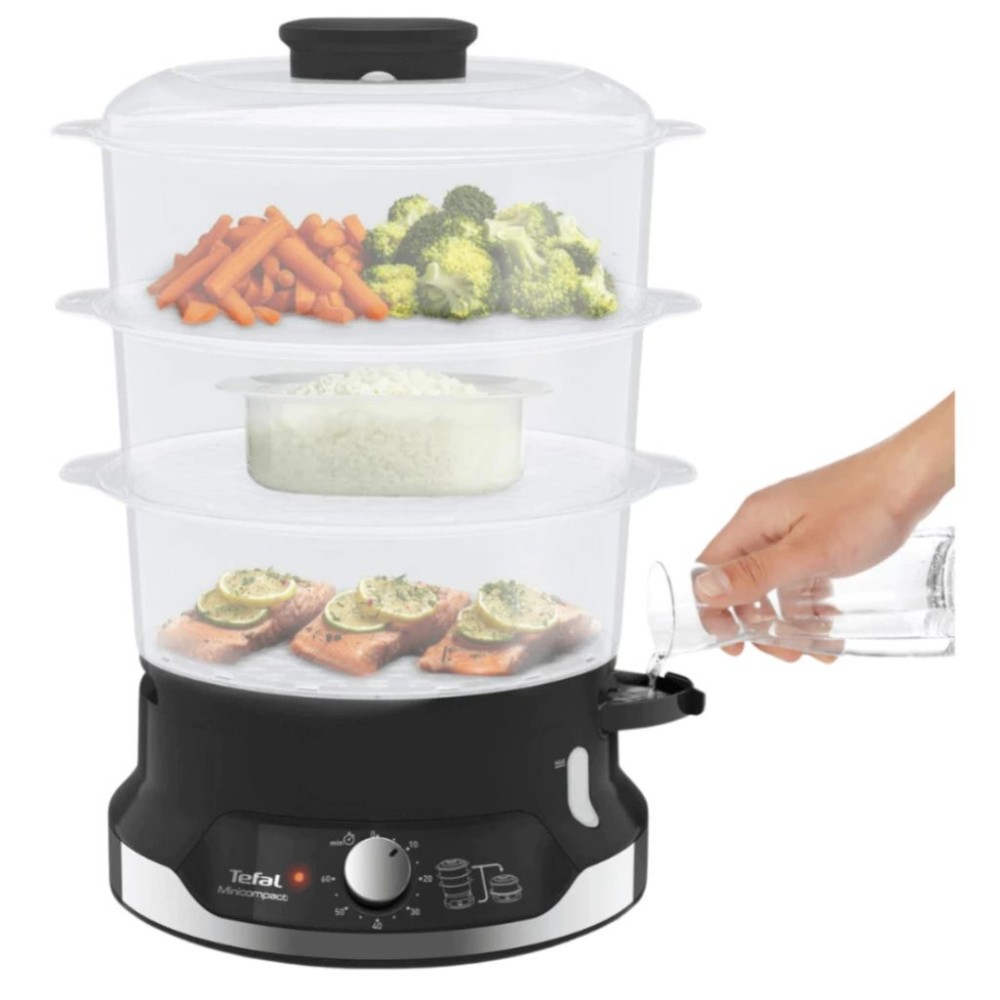 Nồi hấp điện 3 tầng Tefal VC2048 - Hàng chính hãng