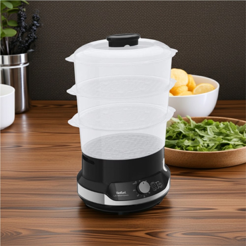 Nồi hấp điện 3 tầng Tefal VC2048 - Hàng chính hãng