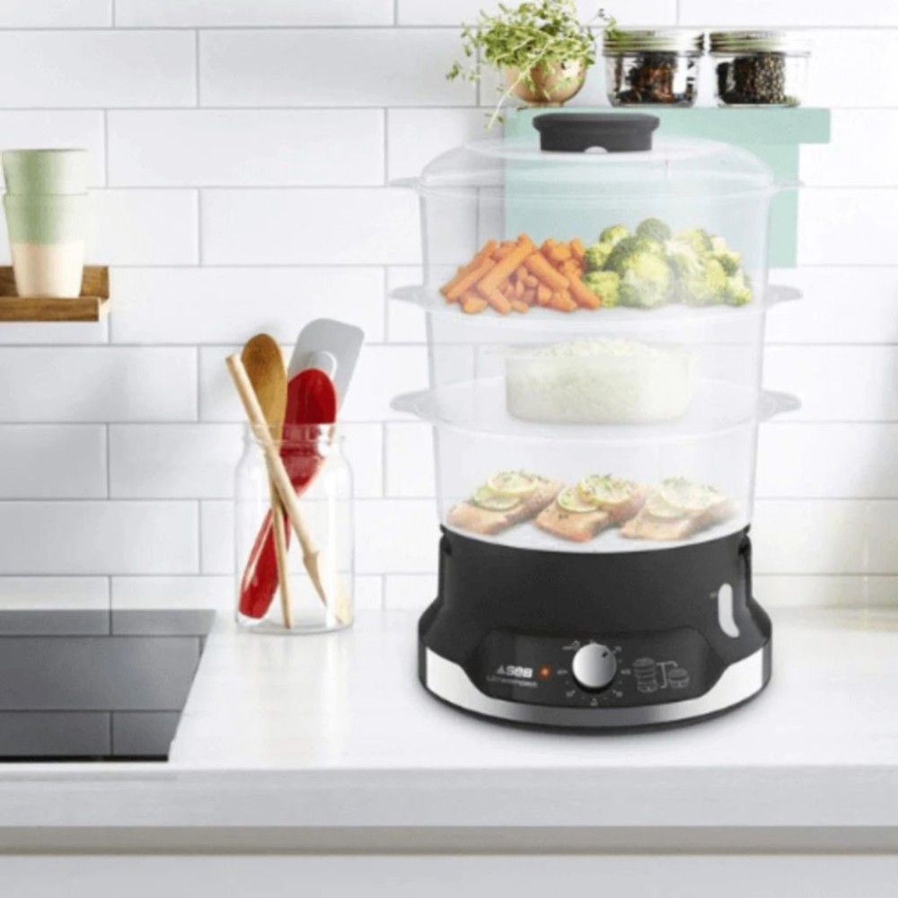 Nồi hấp điện 3 tầng Tefal VC2048 - Hàng chính hãng