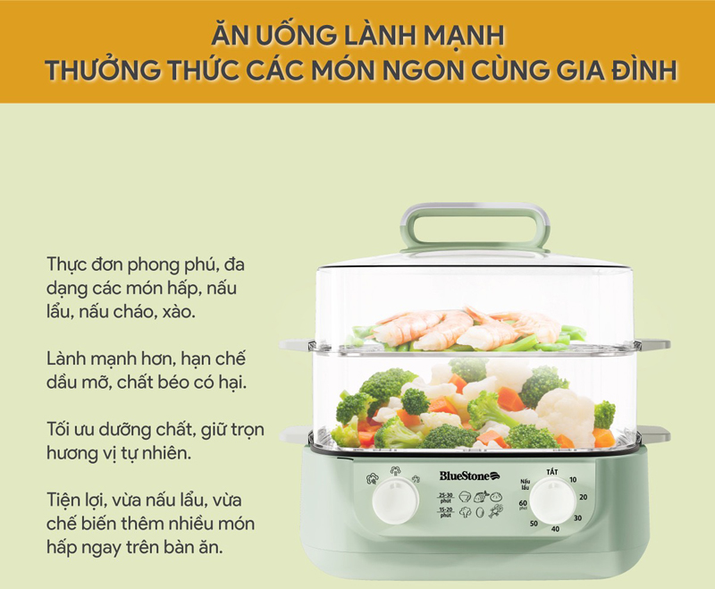 Kiểu dáng hiện đại, tinh tế, tiện dụng, sở hữu gam màu xanh nhạt trang nhã