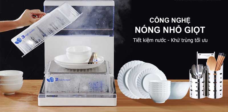 Nồi hấp điện gấp gọn Panworld PW-2313 - Hàng chính hãng