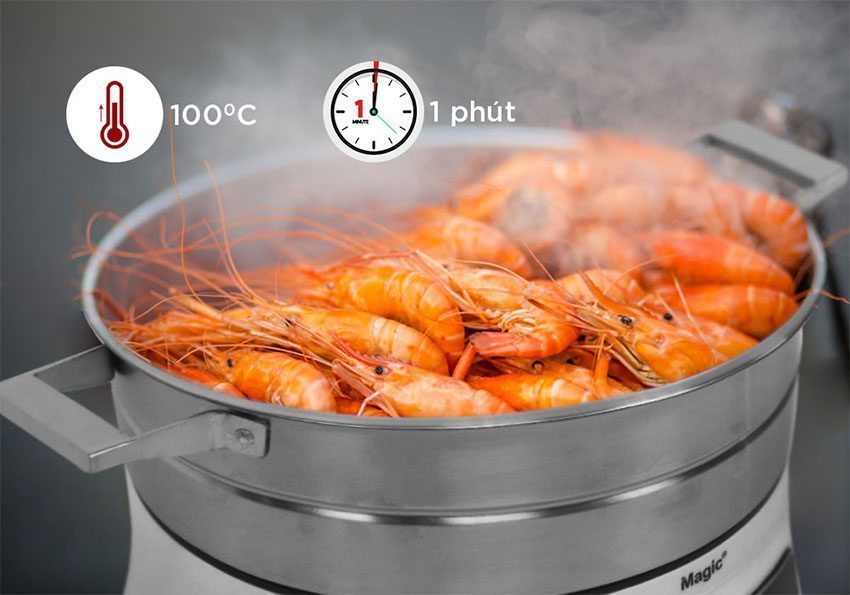 Nồi hấp thủy nhiệt Magic A-67 - Hàng chính hãng