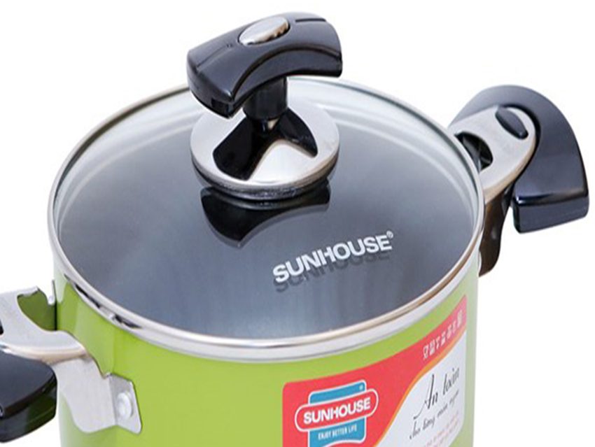 Chức năng của nồi hợp kim nhôm đáy từ Sunhouse SHG14118 