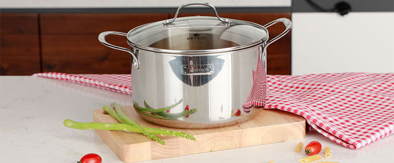 Nồi inox cao cấp 3 lớp đáy liền Elmich Trimax 2353736 - Hàng chính hãng