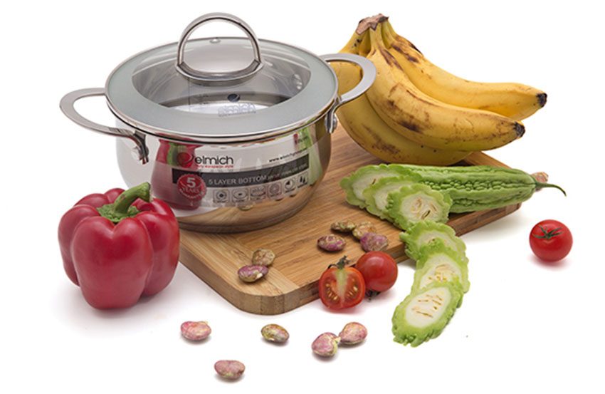 Nồi inox 304 Celestine Elmich 2355277-22cm - Hàng chính hãng