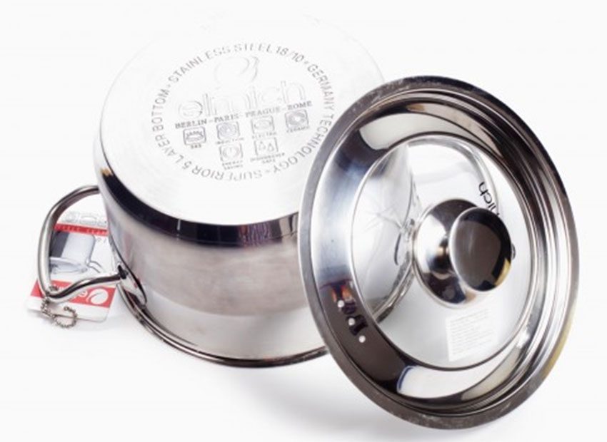 Chất liệu của nồi inox 304 Luxor 22cm Elmich 2355286