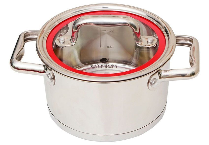 Chất liệu của nồi inox 304 Praha 18cm Elmich EL3277