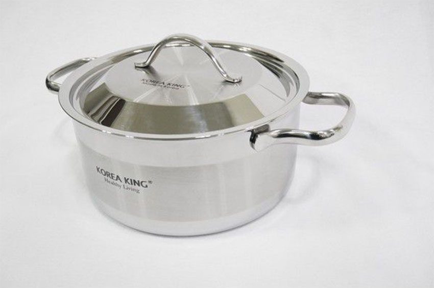 Nồi inox Korea King KSC-203PL - Hàng chính hãng