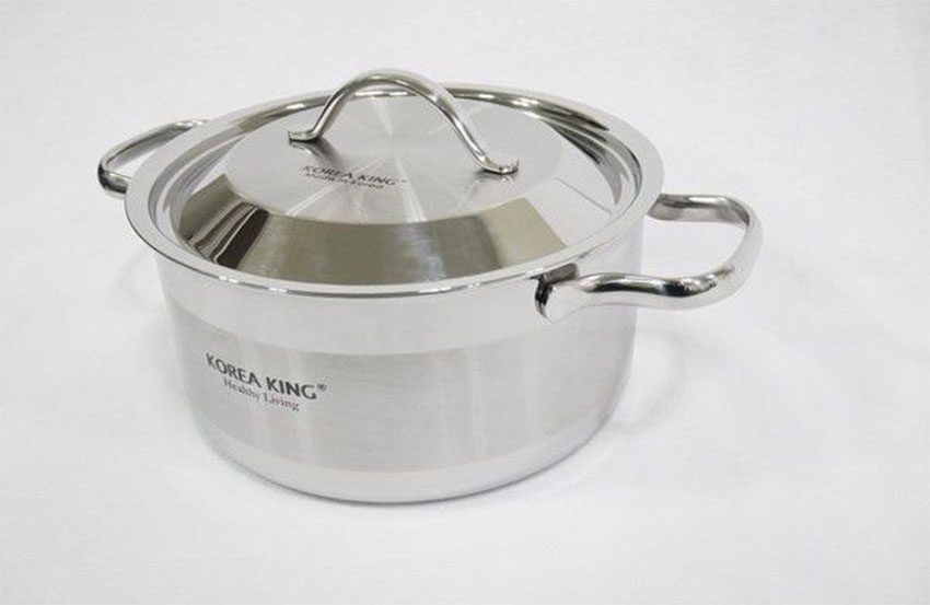Nồi inox Korea King KSC-223PL - Hàng chính hãng