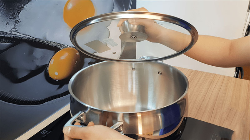 Nồi inox đáy từ Malloca SA-099 - Hàng chính hãng