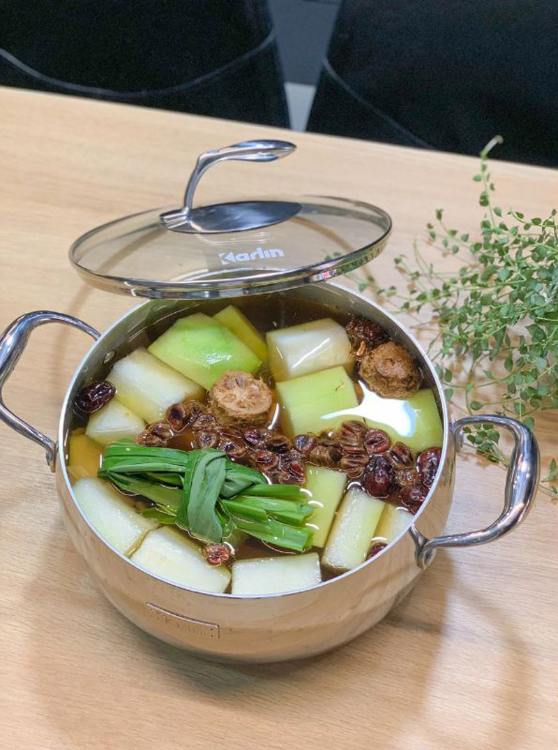 Nồi inox chống dính Karlin CR22 - Hàng chính hãng