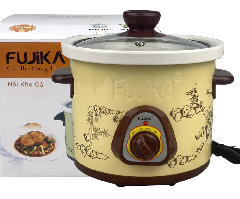 Nồi kho cá điện Fujika FJ-KC1.5L - Hàng chính hãng