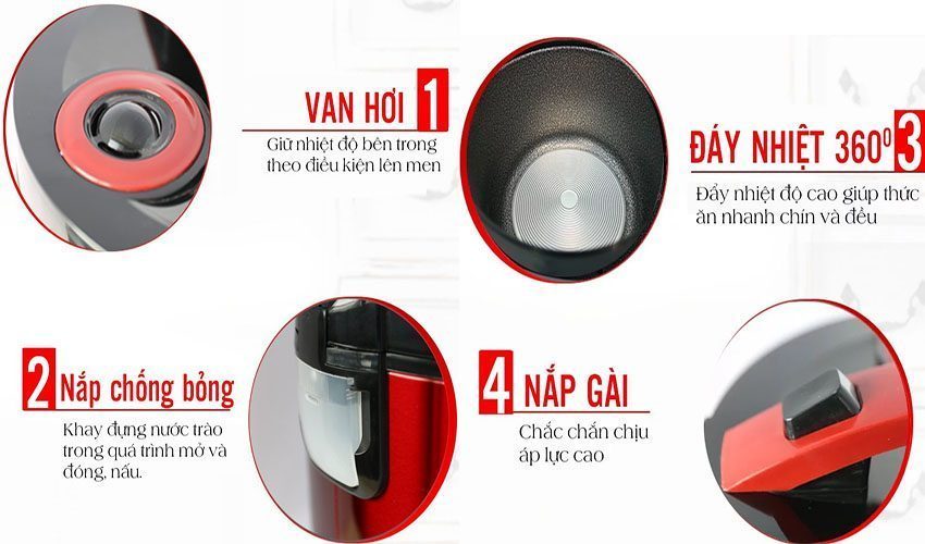 Nồi làm tỏi đen Mishio MK-54 - Hàng chính hãng