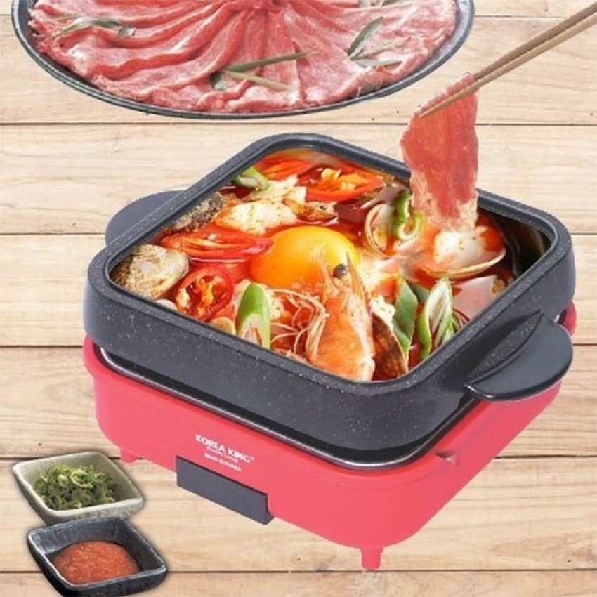 Nồi lẩu đa năng 5 lít Korea King KEC-4200GS - Hàng chính hãng