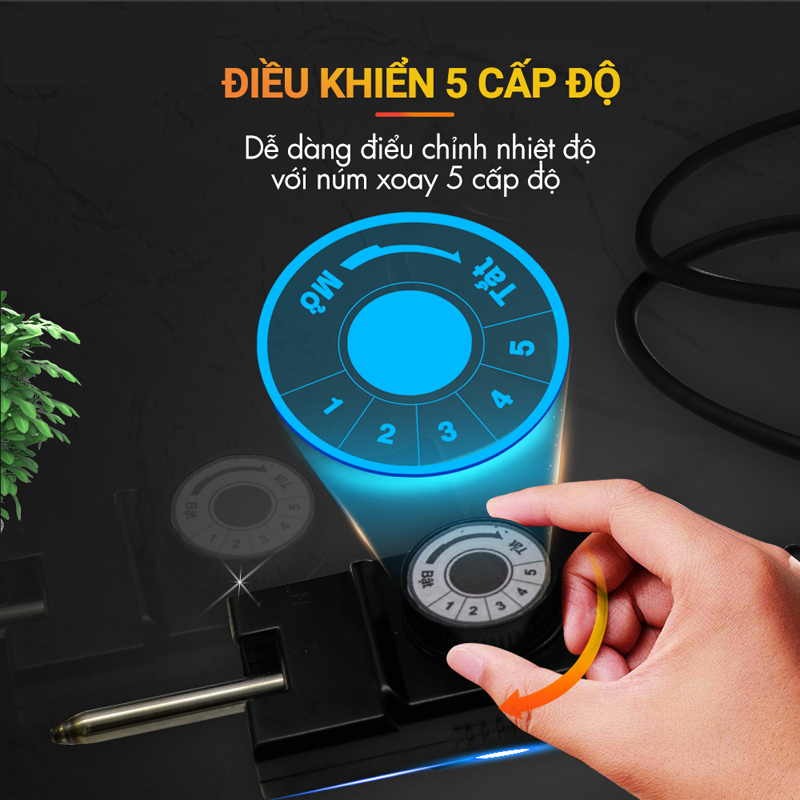 Nồi lẩu điện Nagakawa 6 lít NAG1906 - Hàng chính hãng