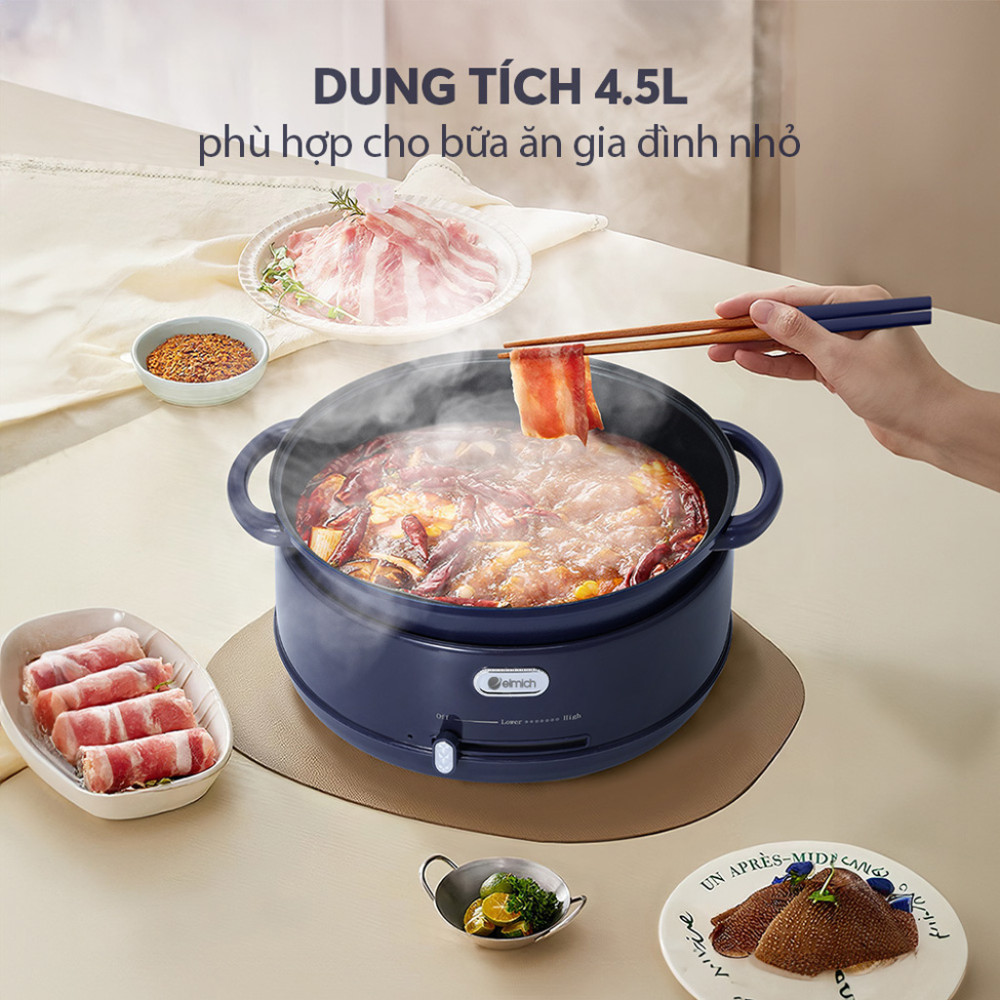 Nồi lẩu điện Elmich MPE-9177 - Hàng chính hãng