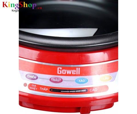 Nồi lẩu điện Gowell GW-302MR - Công suất 1300W - Hàng chính hãng