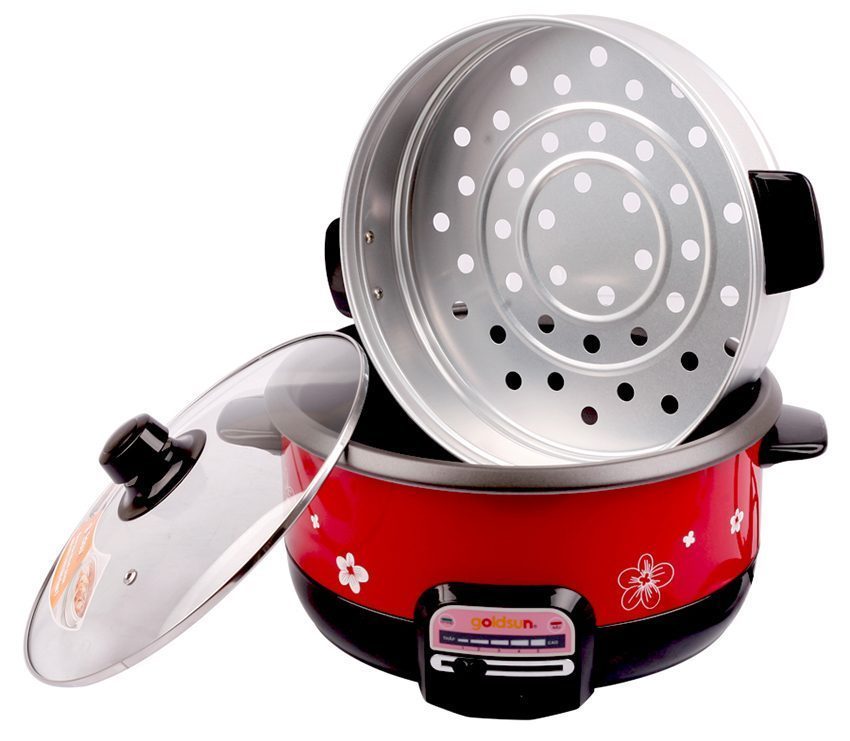 Nồi lẩu điện đa năng Goldsun MC-GAL30R - Hàng chính hãng