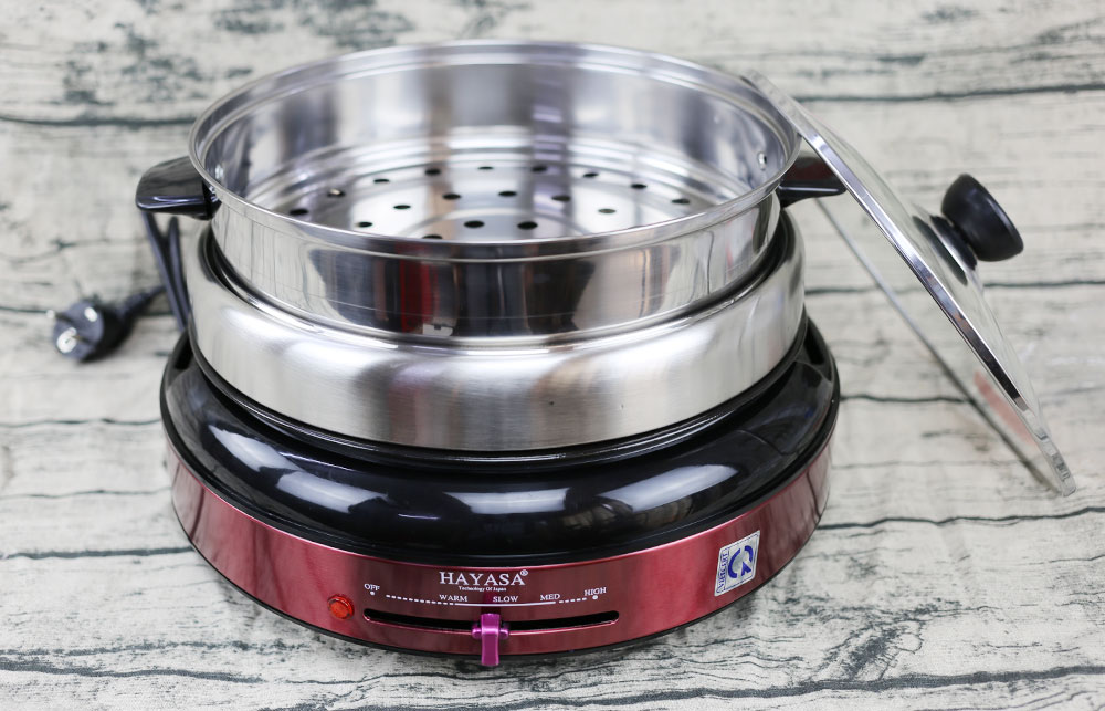  Nồi lẩu điện nướng đa năng 3 in 1 Hayasa HA-690