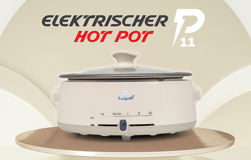Nồi lẩu điện Kalpen P11 ( 4 Lít) - Hàng chính hãng