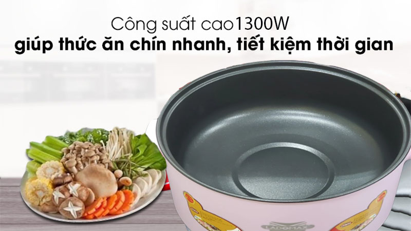 Công suất của Nồi lẩu điện Ladomax HA-237