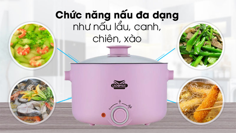 Chức năng của Nồi lẩu điện Ladomax HA-237