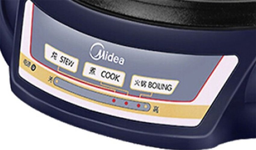 Nồi lẩu điện Midea HS136B - Hàng chính hãng