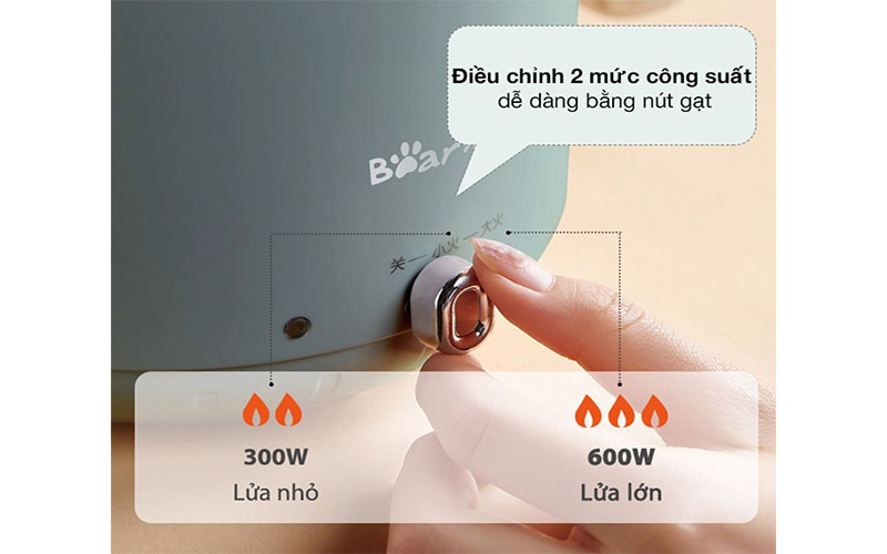 Công suất của Nồi lẩu điện đa năng Bear DRG-D12M5
