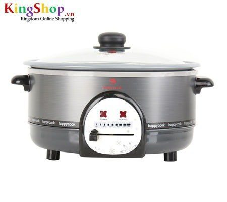 Nồi lẩu điện đa năng Happy Cook HCHP-300A - Dung tích 2.8L - Hàng chính hãng