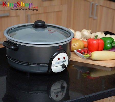 Nồi lẩu điện đa năng Happy Cook HCHP-300A - Dung tích 2.8L - Hàng chính hãng